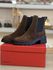 Bota Carrano Coturno Chelsea Tratorada Couro Marrom Suede 
