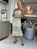 Vestido Midi Crochet Style Bege