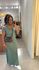 Vestido Youbasic Longo Verde 0310