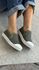 Tênis Carrano Slip On Kicks Tela Verde Sage 2808