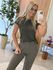 T-shirt Youbasic Bali Gola Redonda Verde Militar 1410 