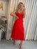Saia Linho Essencial Vermelho 2708