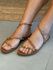 Sandalia Rasteira CS Shoes Whisky 1709