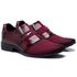 Sapato Social Jeans Vermelho