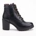 Bota Damers Feminina de Couro Legítimo Cano Baixo 