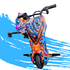 Triciclo Elétrico Drift 3 Velocidades 350w 