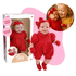 Boneca Bebê Real Vermelho