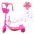 Patinete Infantil Musical Patrulha Menina