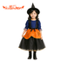 Fantasia Infantil Vestido de Halloween - Bruxinha Abóbora