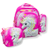 KIT ESCOLAR MOCHILA, LANCHEIRA E ESTOJO - UNICORNIO