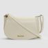 Bolsa media couro legitimo OFF WHITE ref: DM-08 