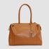 Bolsa Feminina Grande Couro Legitimo Alça Ombro Caramelo DM-23L 
