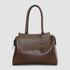 Bolsa Feminina Grande Couro Legitimo Alça Ombro CHOCOLATE DM-23L