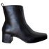 Bota em Couro Preto c/ Salto