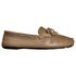Mocassim Em Couro Creme / Laço