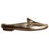 Mocassim em Couro Ouro Branco