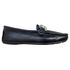 Mocassim Em Couro Preto
