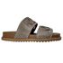 Birken Em Couro / Cinza