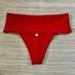 Tanga Pala Alta Vermelho Textura