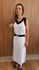 Conjunto Ana Bicolor Off White e Preto 