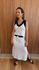 Conjunto Ana Bicolor Off White e Marinho