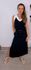 Conjunto Ana Bicolor Preto e Off White