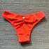 Tanga Larga Laranja Textura