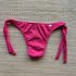 Tanga de Amarrar Pink Texturizado