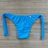 Tanga de Amarrar Azul Turquesa Textura