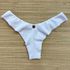 Tanga Fio em Dobra Branco Textura