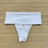 Tanga Pala Branco Textura