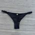 Tanga Fio em Dobra Com Regulagem Marrom Gloss