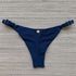 Tanga Fio em Dobra Com Regulagem Navy