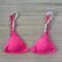 Top Cortininha detalhes Pink Textura
