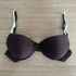Top Meia Taça com detalhes Marrom Gloss