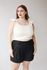 Top Babadinho Tricot Creme - Plus Size