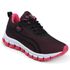 Tênis Esportivo Infantil Preto e Pink