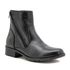 Bota Feminina Couro Legítimo Preto