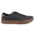 Sapatênis Masculino Casual Sintético Preto Sola Marrom
