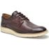 Sapato Masculino Casual Couro Legítimo Café