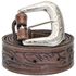 Cinto Country Masculino Couro Legítimo Marrom