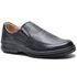 Sapato Masculino Conforto Couro Floater Preto