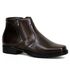 Bota Masculina Conforto Couro Legítimo Café