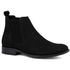 Bota Chelsea Masculina Tradicional Couro Nobuck Preto 