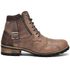 Bota Coturno Boots Casual Masculino Mad Dog Camurça Café