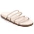 Chinela Feminina Rasteira Napa Off White