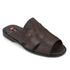 Chinelo Masculino Couro Legítimo Café