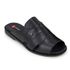 Chinelo Masculino Couro Legítimo Preto