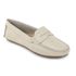 Mocassim Feminino Couro Legítimo Off White