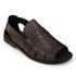 Sandália Masculina Couro Legítimo Café